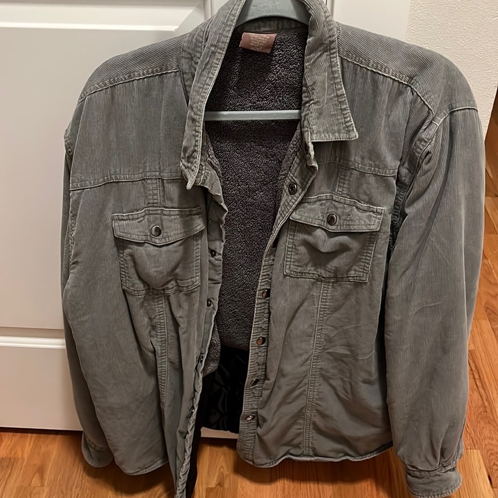 Corduroy oversized jacket